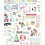 Stickers Baby 15-125 mm – Baby Stijl Stickers – Kartonnen Motieven – Decoratiestickers Voor Scrapbooking En Kaarten – 96 stuks