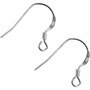 Franse Oorbelhaken - Oorbelhangers - DIY - Oorbellen Maken - 925 Sterling Zilver - 14mm - Creotime - 10 Stuks