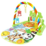 Babygym - Speelkleed Met Boog En Speeltjes - Muziek Keyboard - Lampjes - Speelmat - Baby - Piano Mat Baby - Educatief - 72x47x40cm - Groen