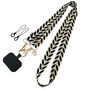 Lanyard - Mobiele Telefoon Koord - Cross Body Hanger Telefoon - Telefoonhouder - Telefoon Ketting - Anti Verlies - Verstelbaar - Zwart