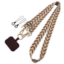 Lanyard - Mobiele Telefoon Koord - Cross Body Hanger Telefoon - Telefoonhouder - Telefoon Ketting - Anti Verlies - Verstelbaar - Lichtbruin