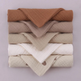 Hydrofiele Doeken Baby - Babydoekjes Katoen - Monddoekjes - Spuugdoekjes - Washandjes - Baby - Hydrofiel - Ademend - Vochtabsorberend - Sneldrogend - Zacht - Khaki Bruin Beige - 5 stuks