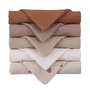 Hydrofiele Doeken Baby - Babydoekjes Katoen - Monddoekjes - Spuugdoekjes - Washandjes - Baby - Hydrofiel - Ademend - Vochtabsorberend - Sneldrogend - Zacht - Khaki Bruin Beige - 5 stuks