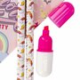 Schoolset UNICORN - Schrijfwarenset - Schrijfset - Tekenset - Back To School - Schoolbenodigdheden - Schrijven - Puntenslijper - Gum -Notitieboekje - Liniaal - 2 Potloden - Pennendoosje - Dino Dinosaurus