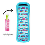 Ijslollyhoes - Ijsjeshouder - Popsicle Holder - Houder Voor Push Up Ijsjes - Calippo Houder - Tube Ijsjes Houder - Ijs Stick Houder - Vriesijsjes - Blauwgroen Caravan