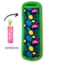 Ijslollyhoes - Ijsjeshouder - Popsicle Holder - Houder Voor Push Up Ijsjes - Calippo Houder - Tube Ijsjes Houder - Ijs Stick Houder - Vriesijsjes - Multicolor Flamingo