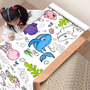 Tekenrol Voor Kinderen - Rol Papier Met Kleurplaten - Kleurplaten Rol - Lange Kleurplaat - Tekenpapier 12 Meter - Papierrol Tekeningen - Breedte: 30cm - Lengte: