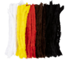 Chenilledraad, diverse kleuren, L: 40 cm, 96 stuk/ 1 doos