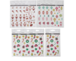 Glitter stickers, 12 vel/ 1 doos